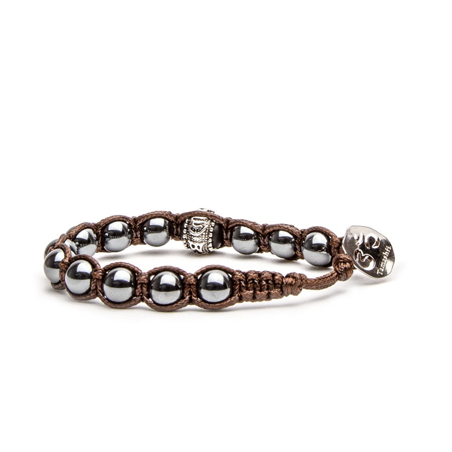 Tamashii Bracciale Ruota Preghiera Ematite BHS1100-22