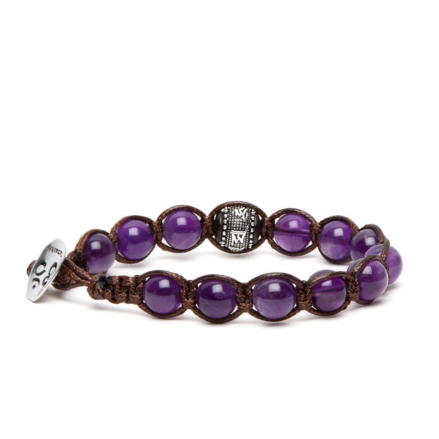 Tamashii Bracciale Ruota Preghiera Ametista BHS1100-08