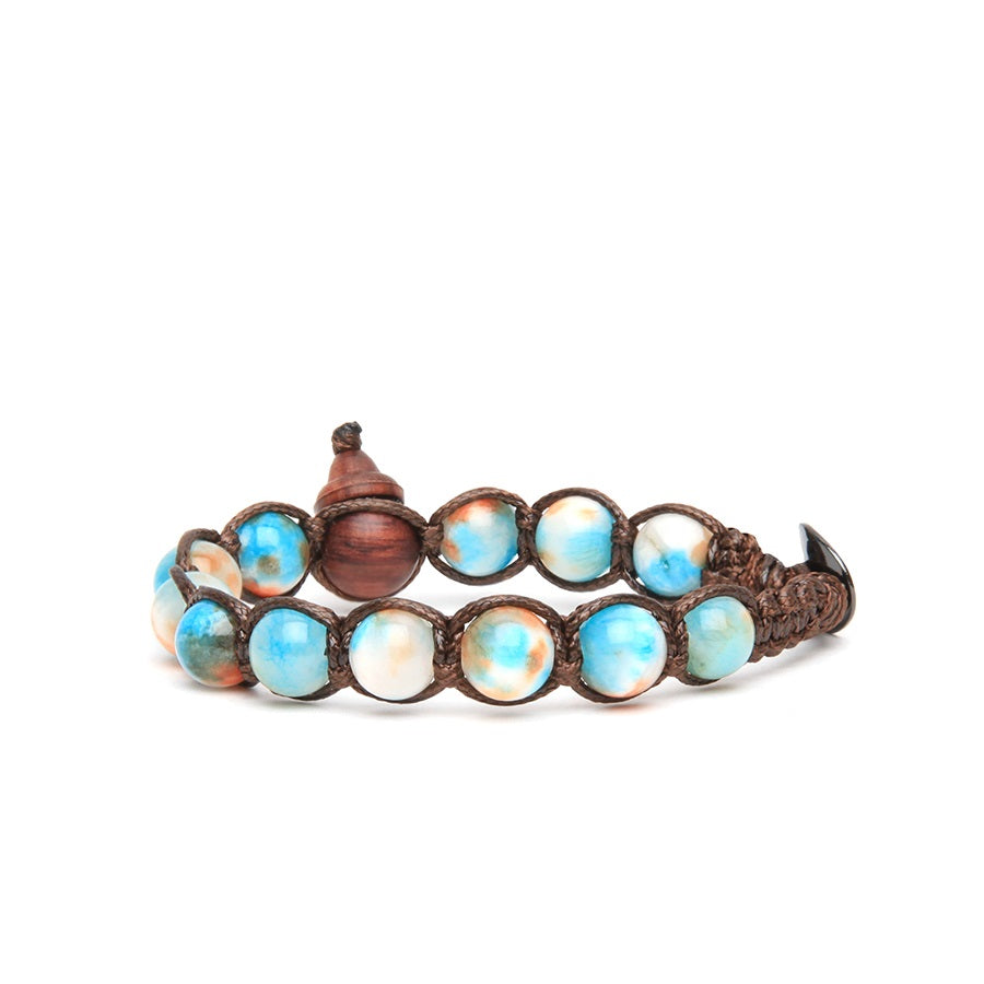 Tamashii Bracciale BHS900-322 Jade blooms Azure drift