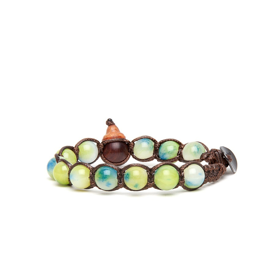 Tamashii Bracciale BHS900-325 Jade blooms Lime horizon