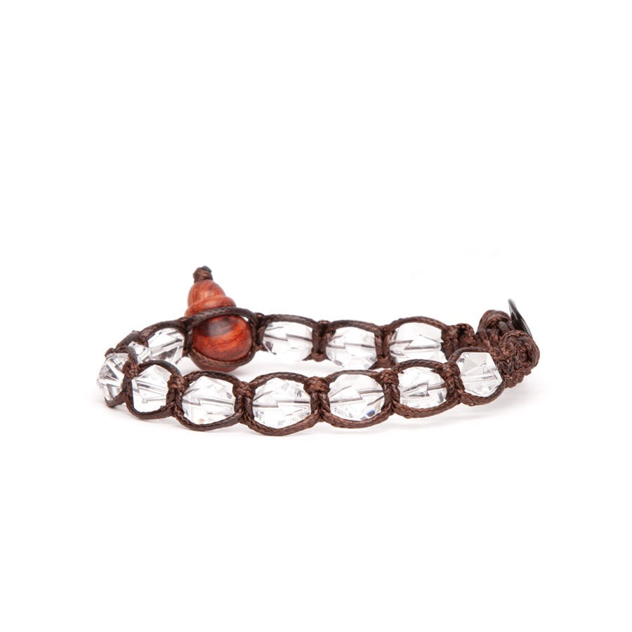Tamashii Diamond Cut Rock Crystal Bracelet BHS911-61