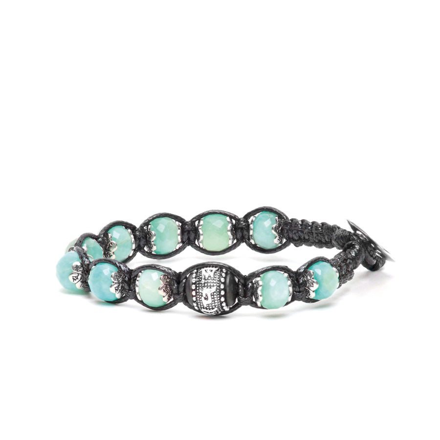 Tamashii Bracciale Ruota Preghiera Precious edition Smeraldo Naturale BPS100-EM