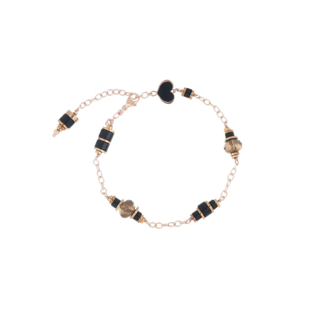 Maman et Sophie Dèco black enamel bracelet BRDEC2QCT