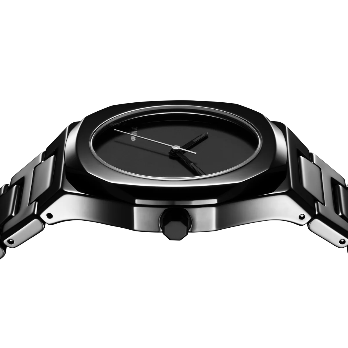D1 Milano Pure Black 37 MM Ceramica D1-CEBU01