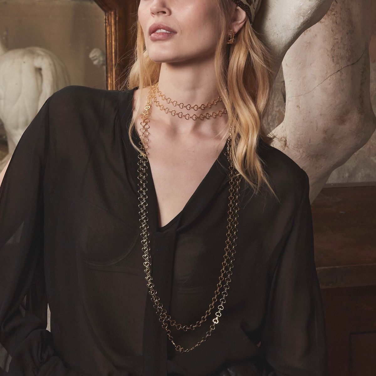 Maman et Sophie Collana Lunga Cuori