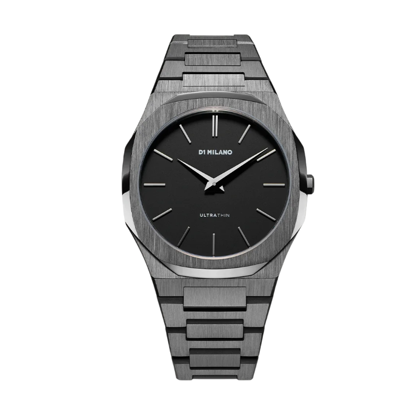 D1 Milano Ultra Thin Gun Metal D1-UTBJ41