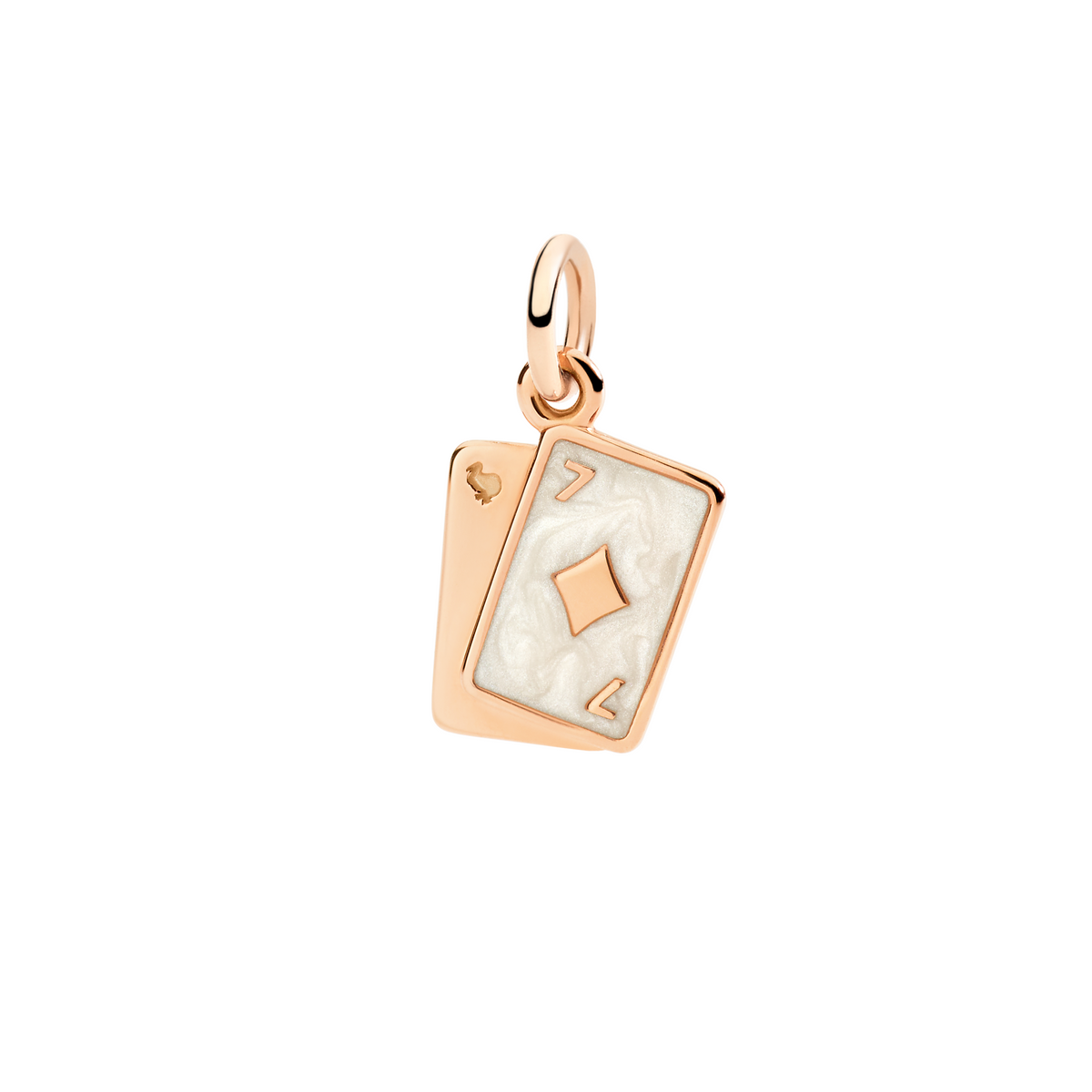 Dodo Mini Heart Necklace 9kt Rose Gold