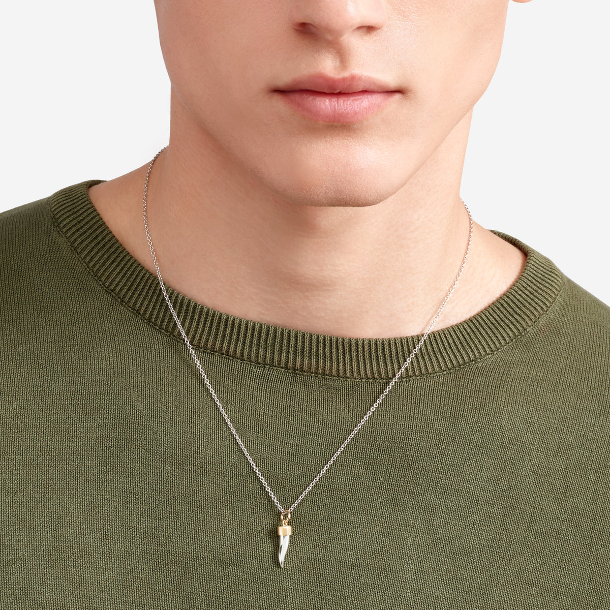 Dodo Mini Heart Necklace 9kt Rose Gold