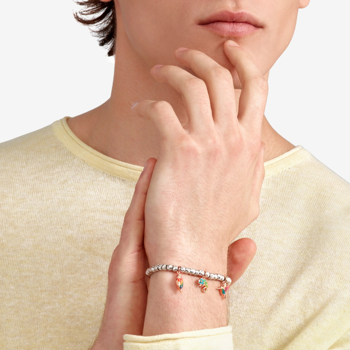 Dodo Mini Heart Necklace 9kt Rose Gold