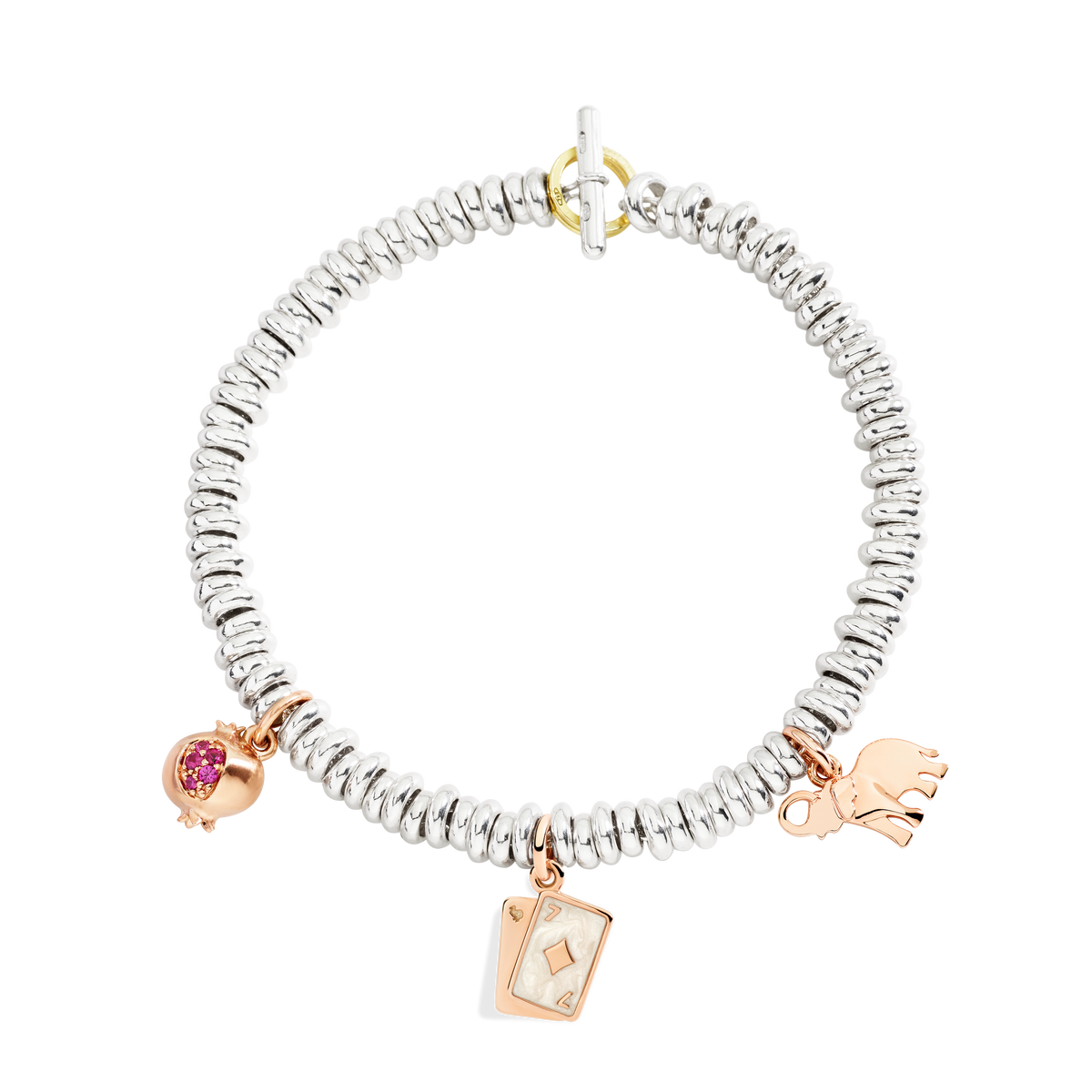 Dodo Mini Heart Necklace 9kt Rose Gold