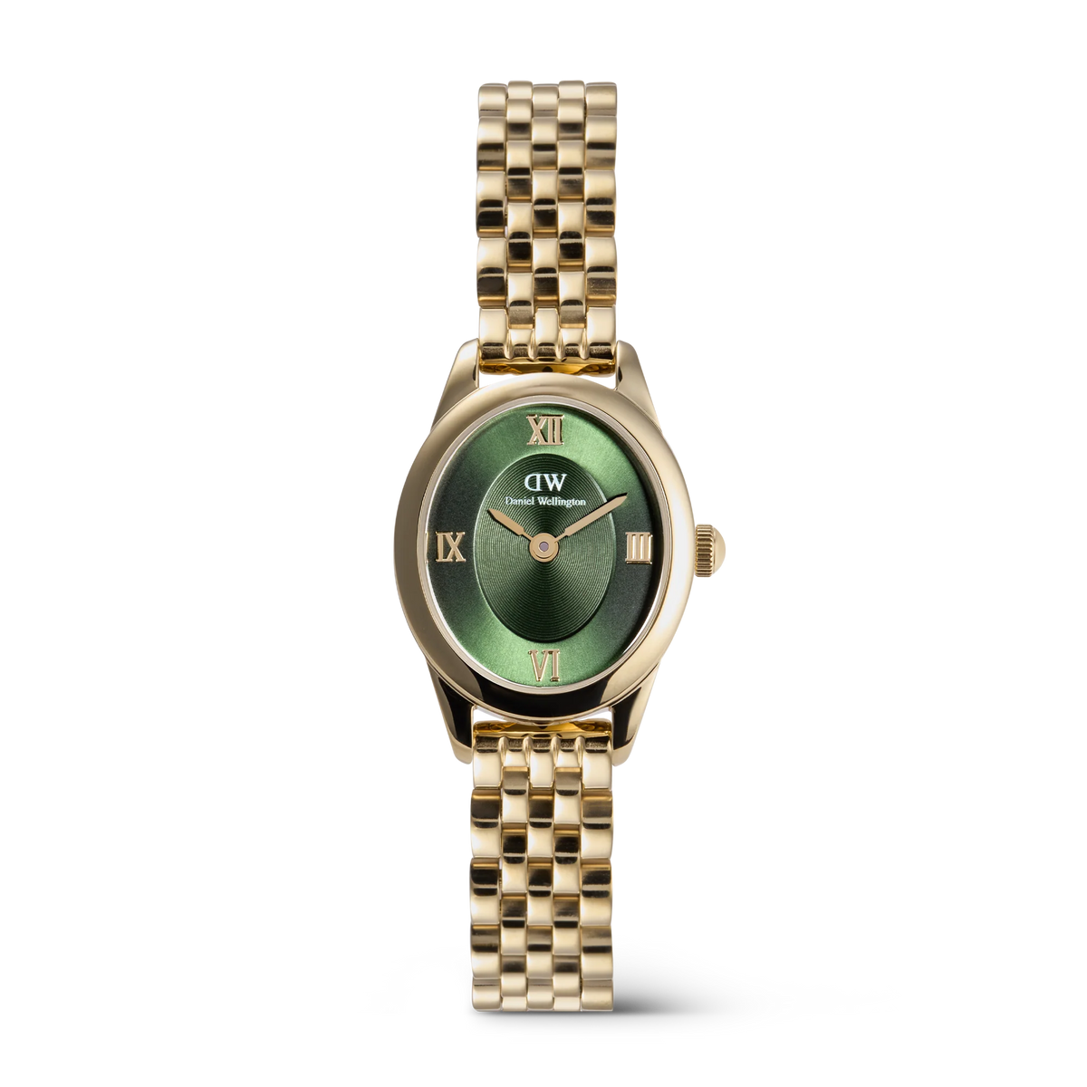 Daniel Wellington Ophelia Mini Emerald Gold