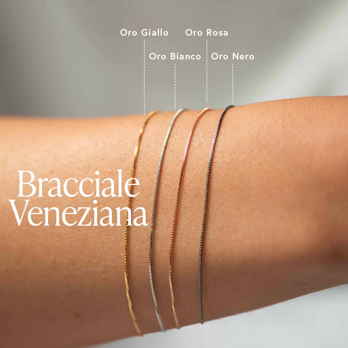 Dediè Bracciale Saldato Veneziana Oro 18kt