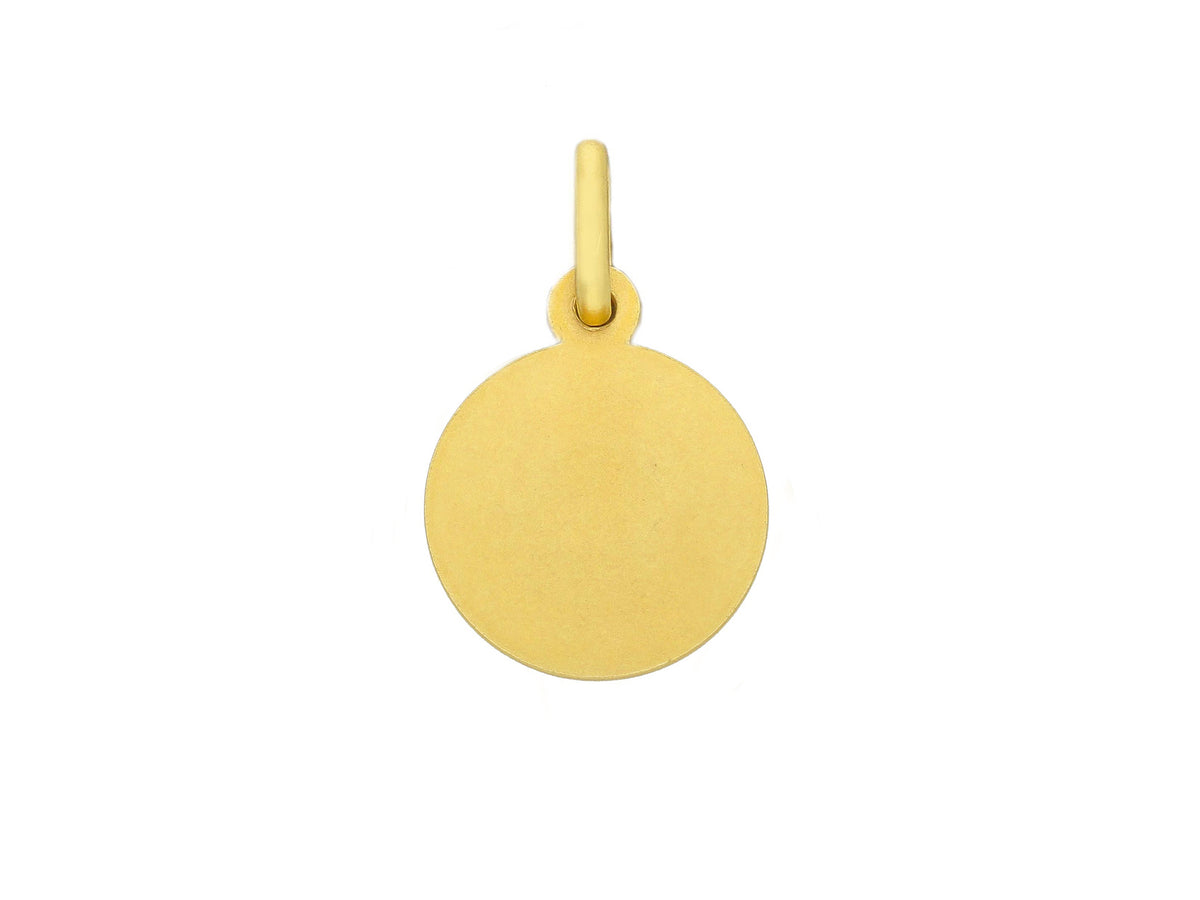 Maria MaDonna Immaculate Medal in 18kt Yellow Gold mm. 13