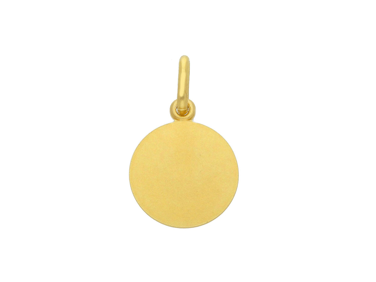 St. Anthony Medal in 18kt Yellow Gold mm. 13