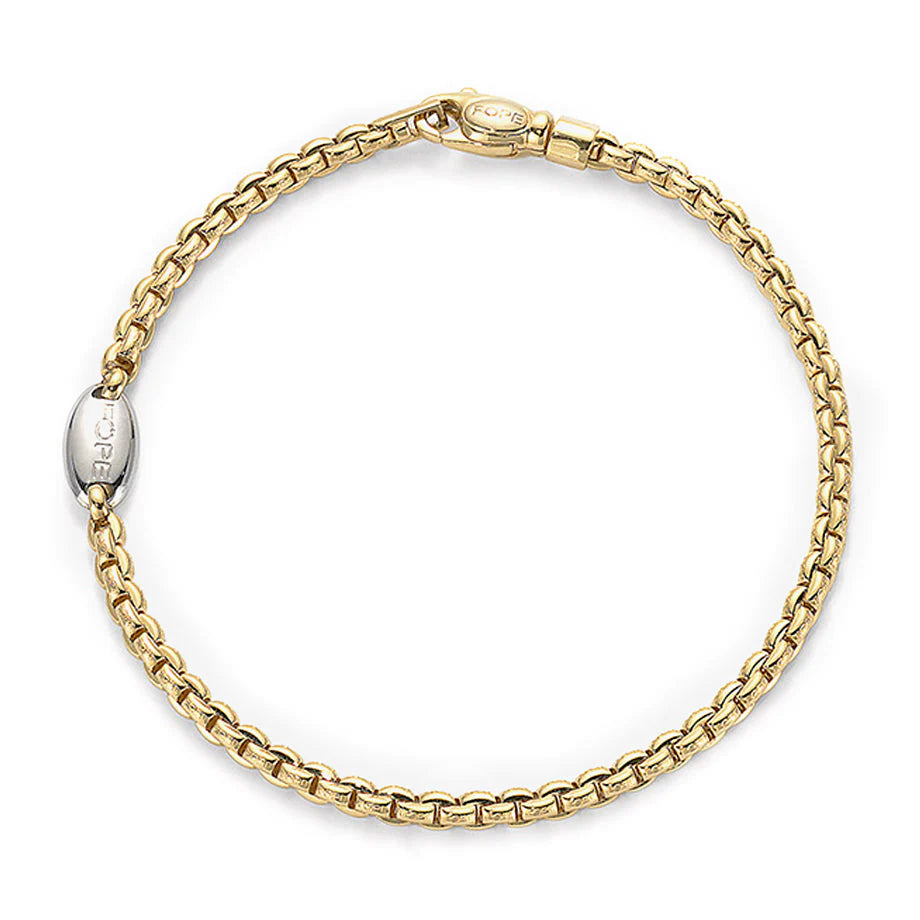 Fope Eka Tiny Bracelet 730B Yellow Gold