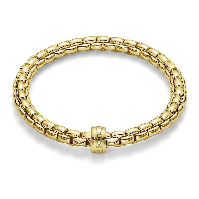 Fope Bracciale FLEX IT EKA Oro Giallo 704B