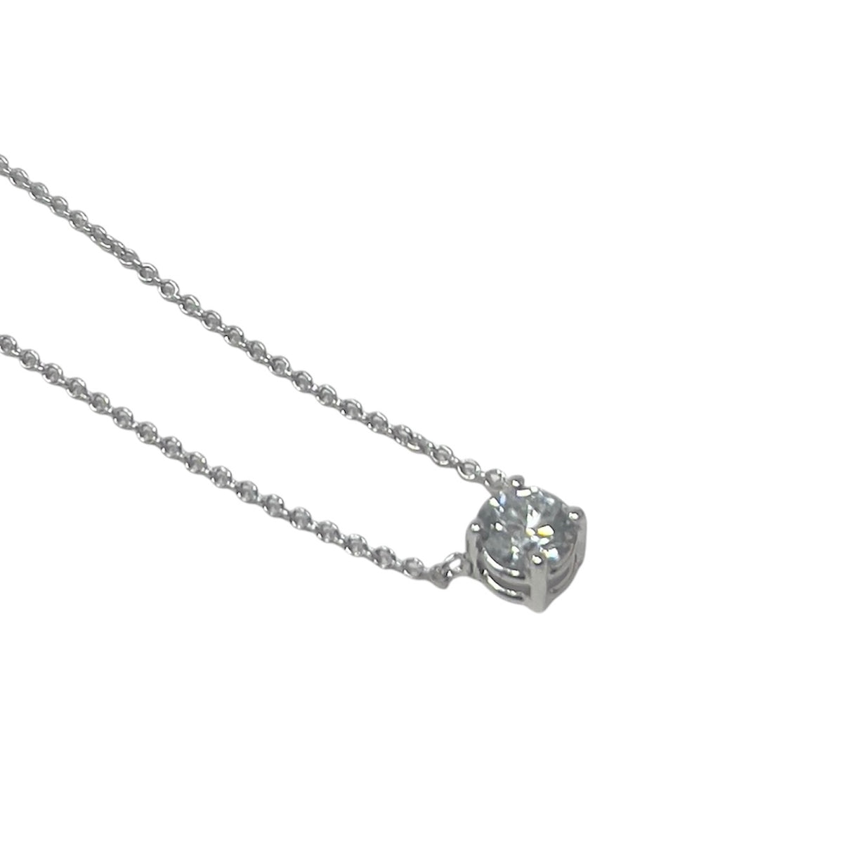 Light point necklace 0.40 ct E VS2