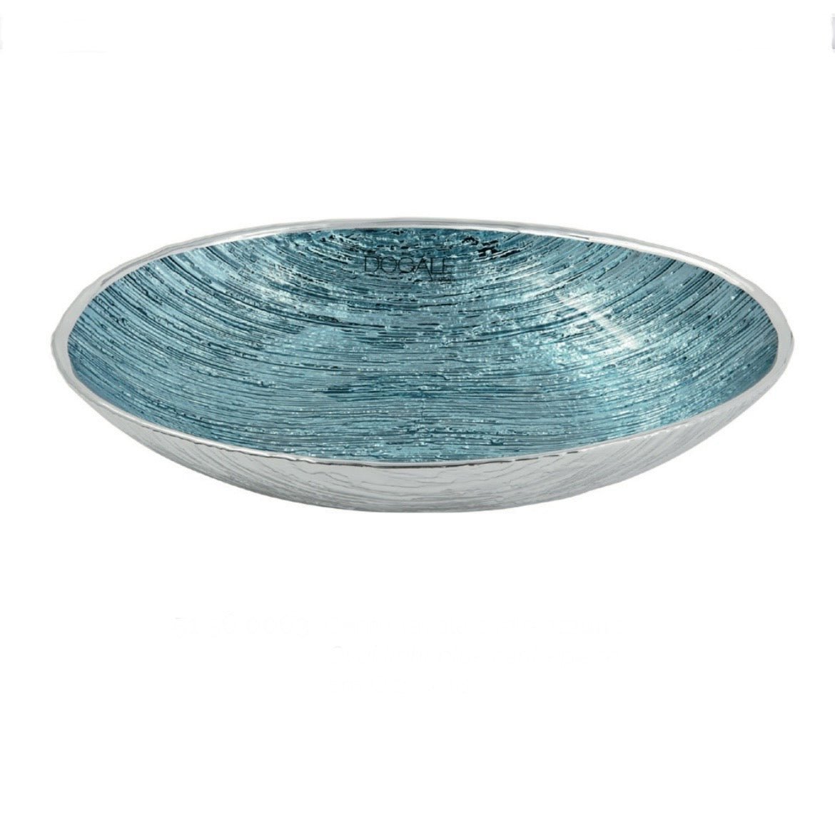 Dogale Venezia Centrotavola Goccia Azzurro cm 27 x 18