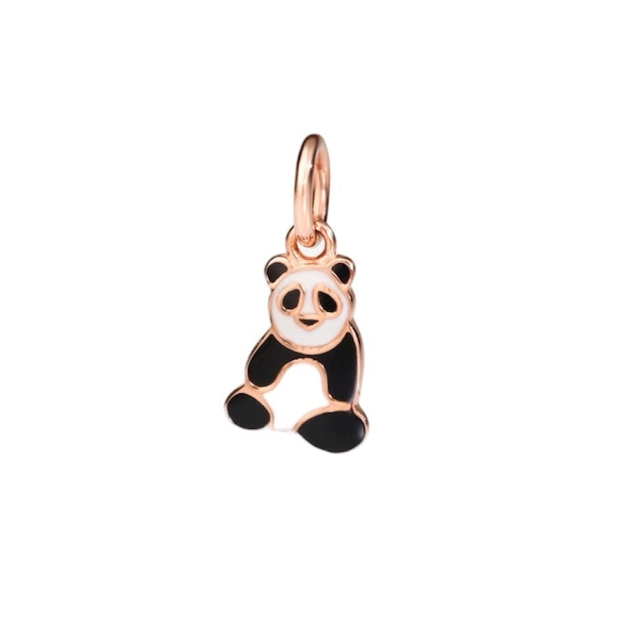 Dodo Panda Charm 9kt Rose Gold