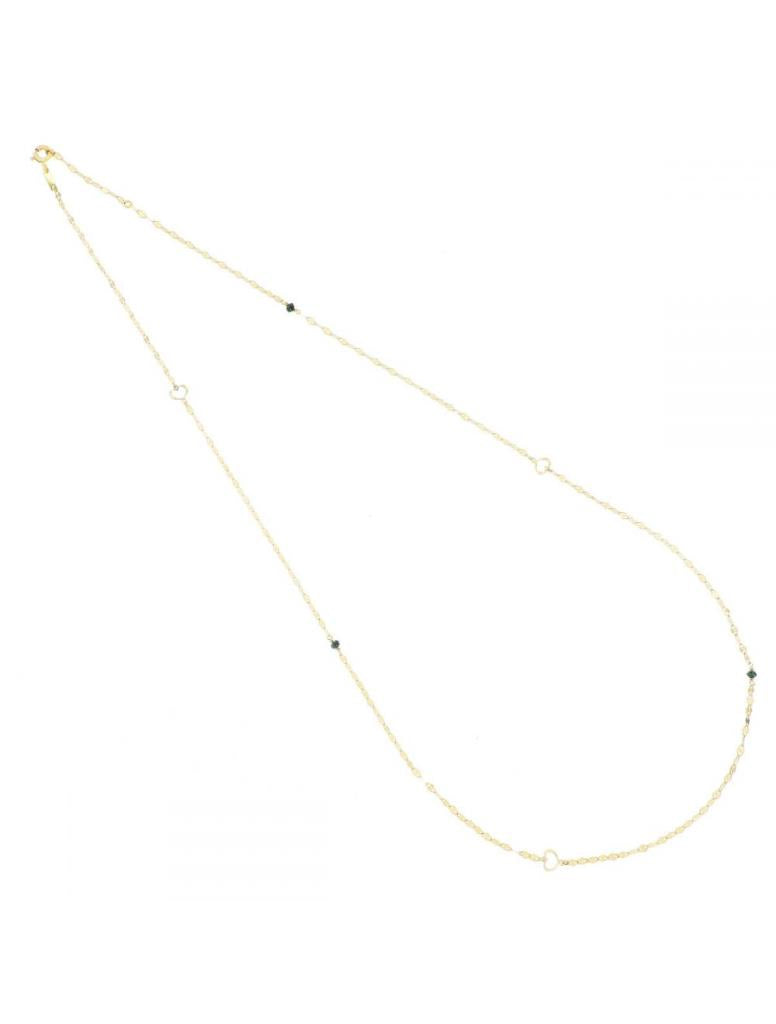 Maman et Sophie 18kt rose gold necklace with GHBAMY baby
