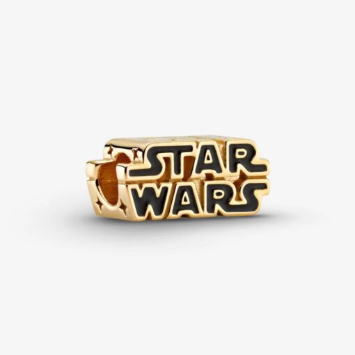 Pandora Charm Star Wars Scintillante con Logo in 3D 769247C01