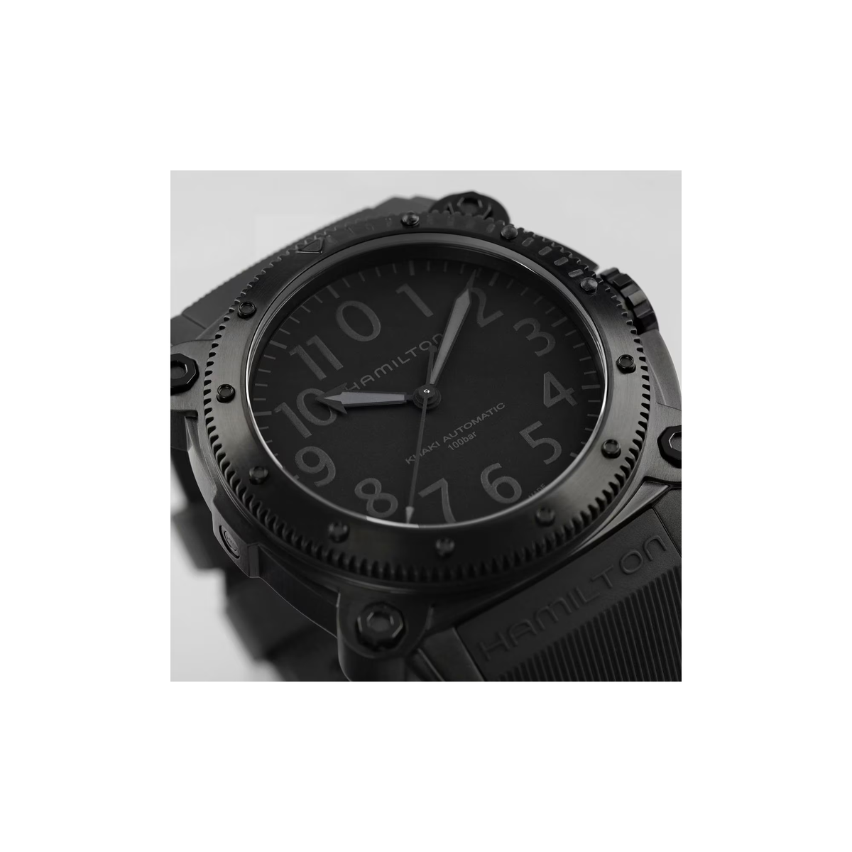 Hamilton Khaki Navy BelOWZERO Auto Titanium H78505330