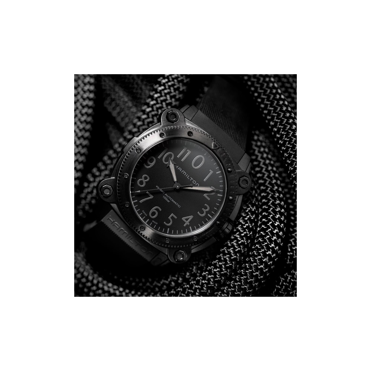 Hamilton Khaki Navy BelOWZERO Auto Titanium H78505330