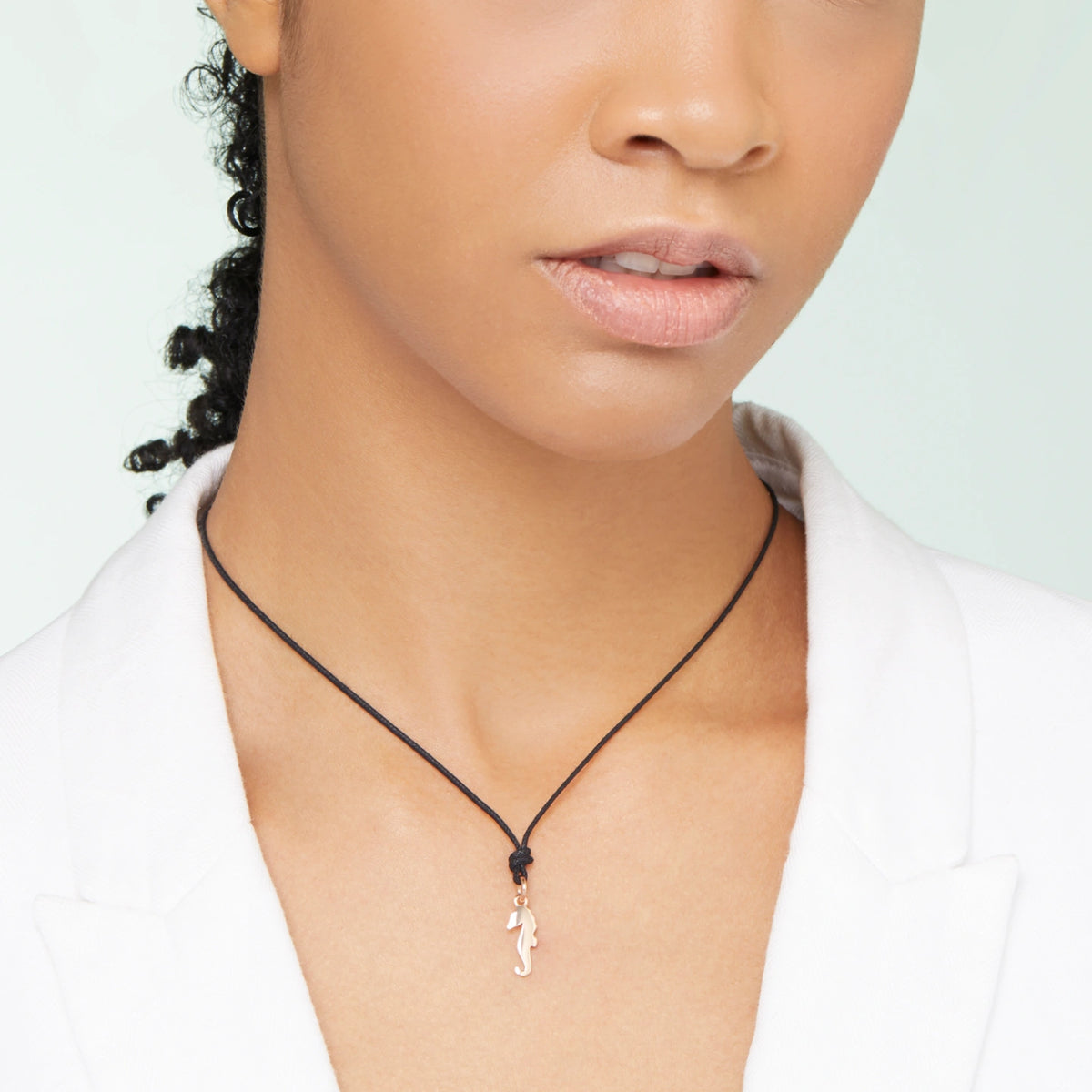 Dodo Seahorse Charm 9kt Rose Gold