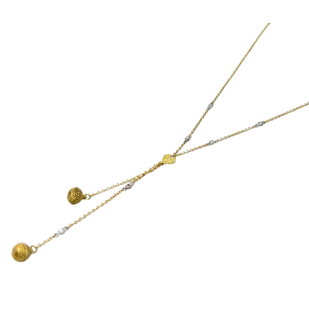 Quail Necklace In Yellow Gold E510