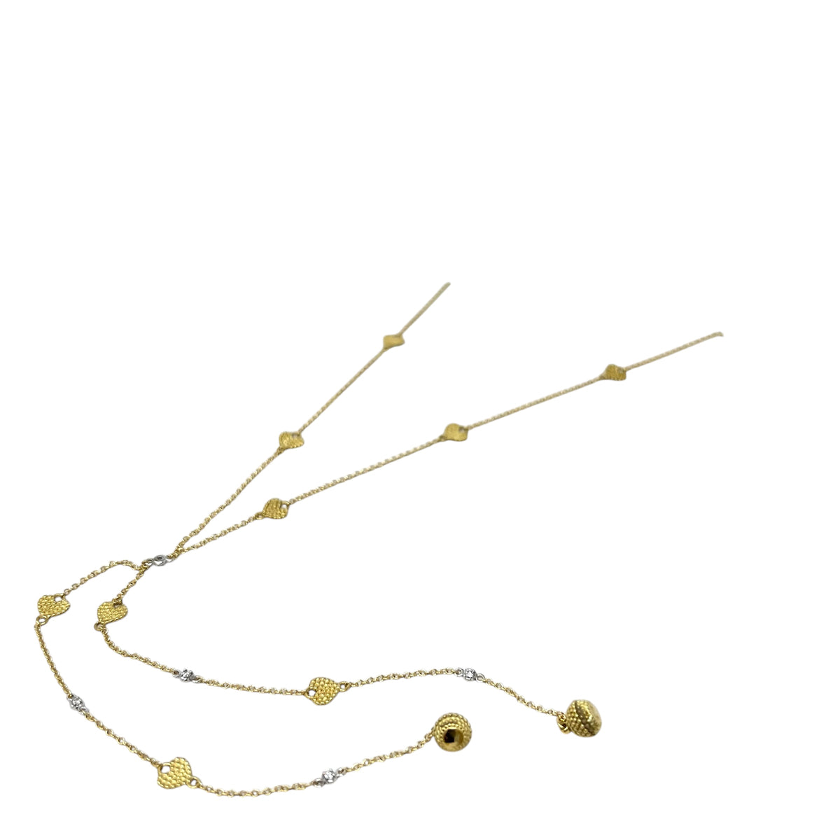 Quail Necklace In Yellow Gold E510