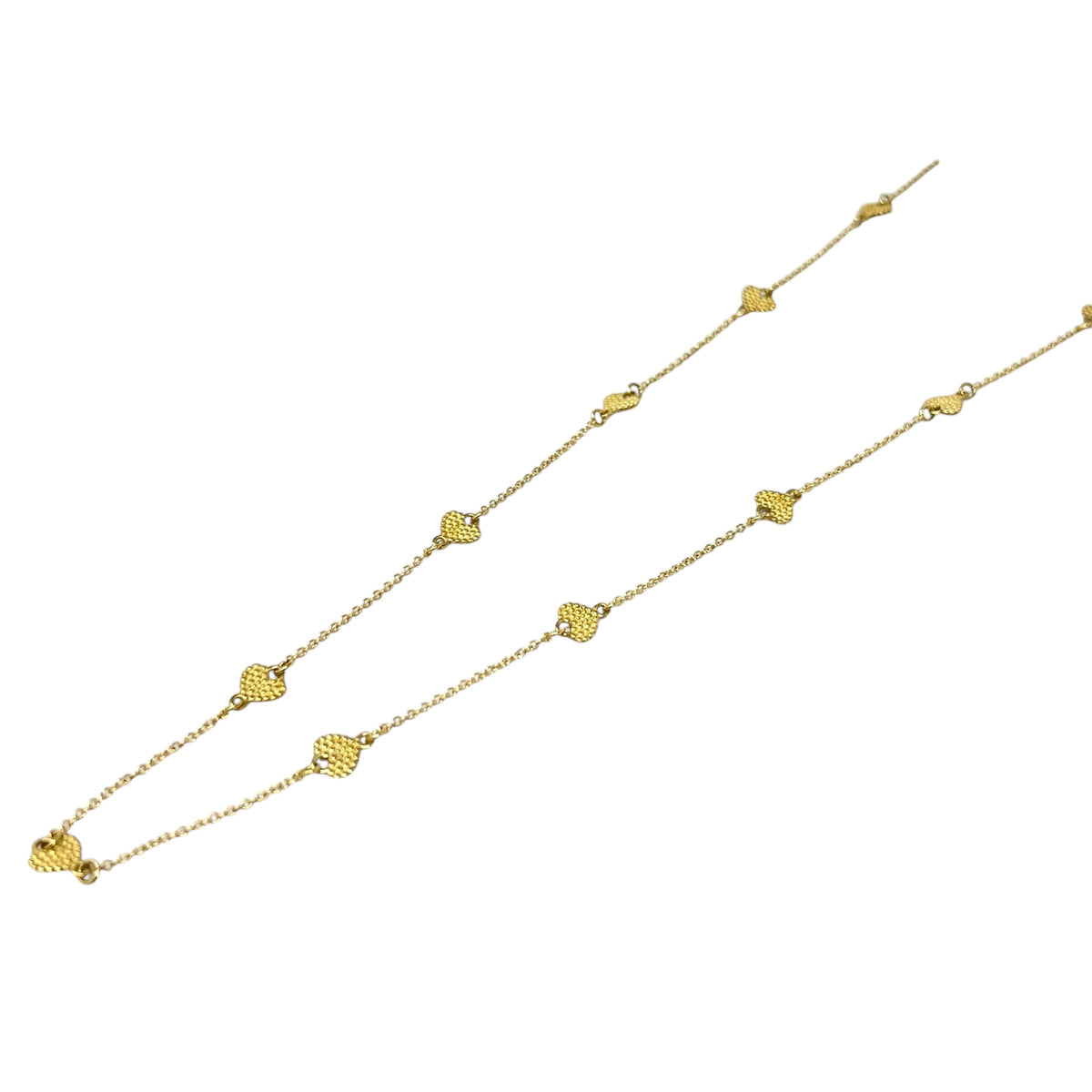 Quail Necklace In Yellow Gold E510
