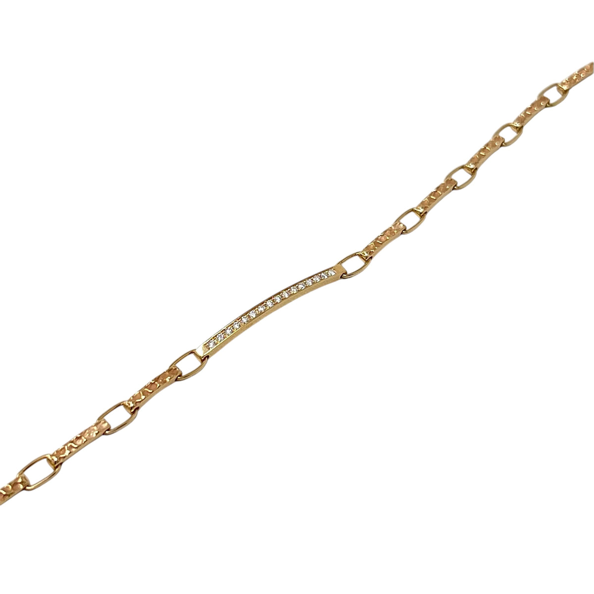 Quaglia Bracciale Oro Rosa e Diamanti B014