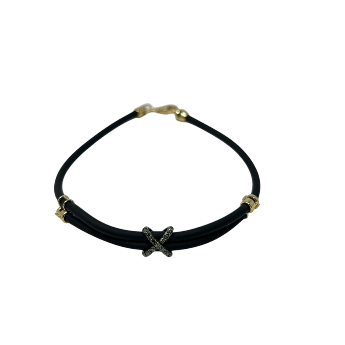 Quaglia Yellow, White and Coral Gold Bracelet D479