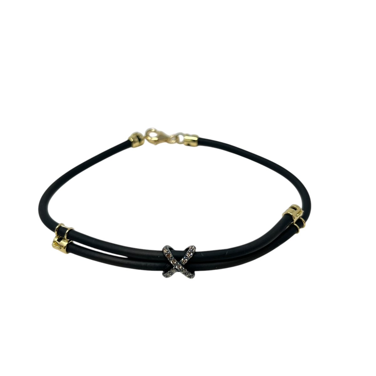 Quaglia Yellow, White and Coral Gold Bracelet D479