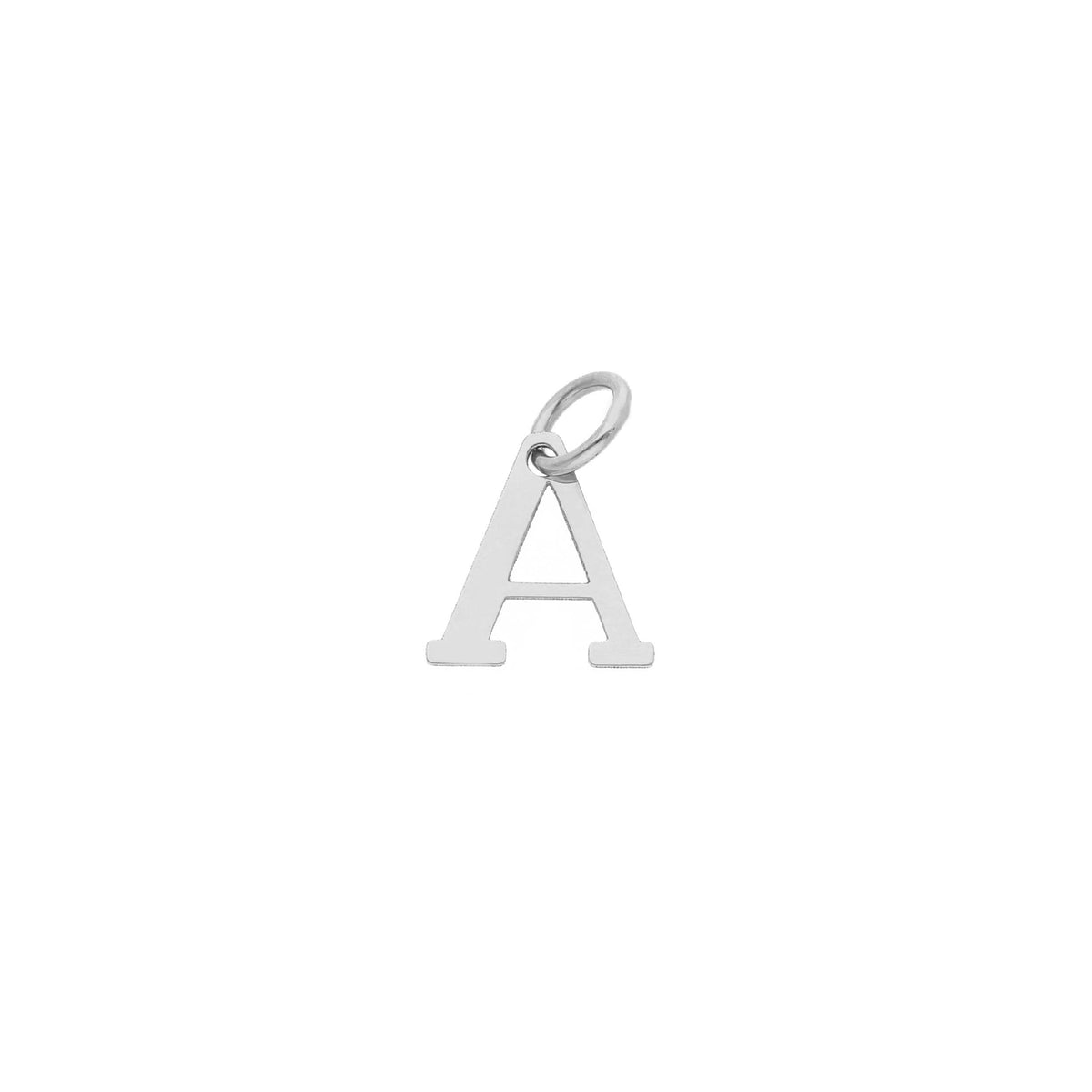 Cursive Letter Pendant in 18 kt Yellow Gold