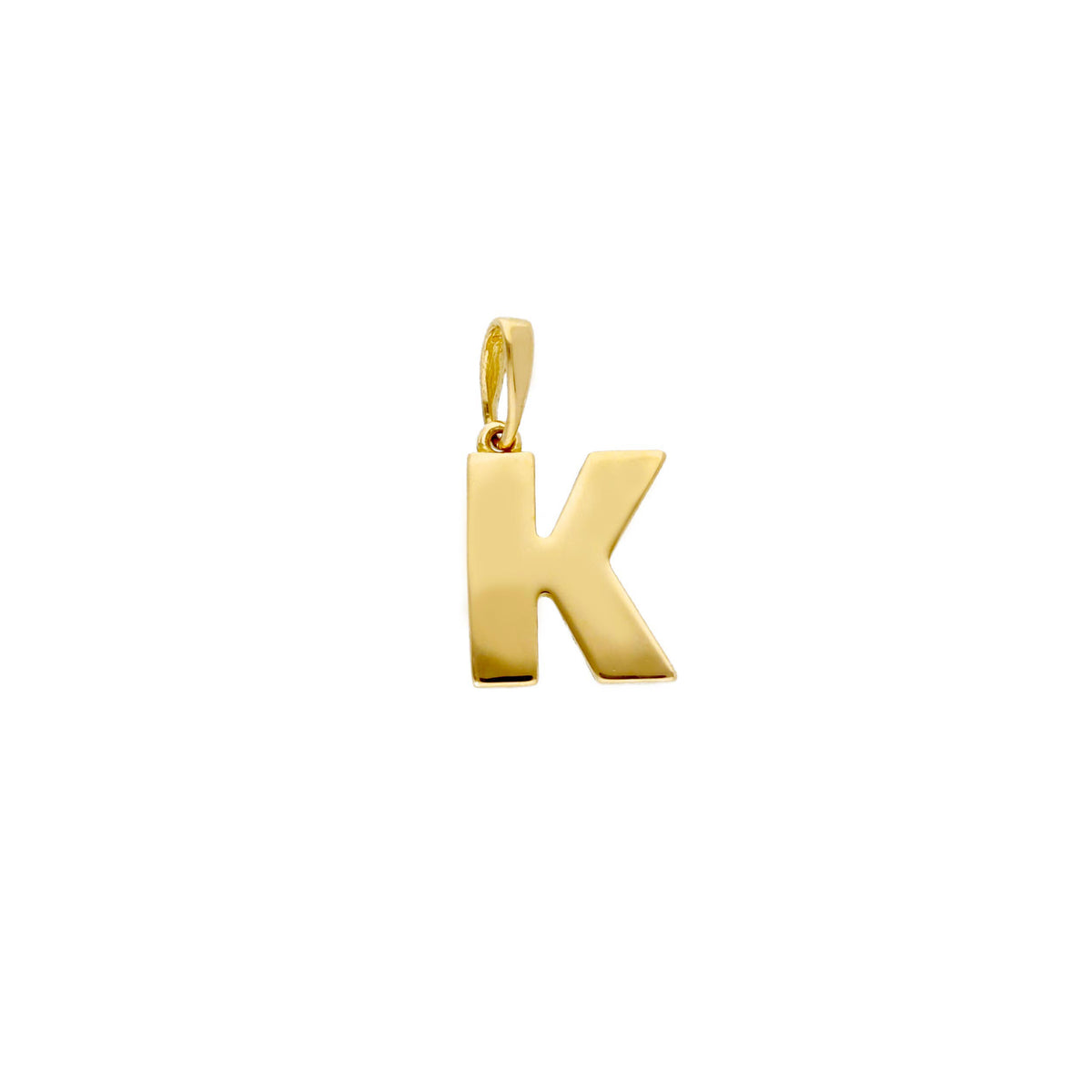 Ciondolo in Oro Giallo 18 kt Lettera