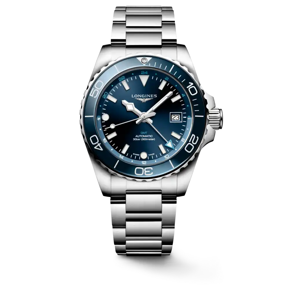 Longines Hydroconquest GMT 41 MM L3.790.4.96.6