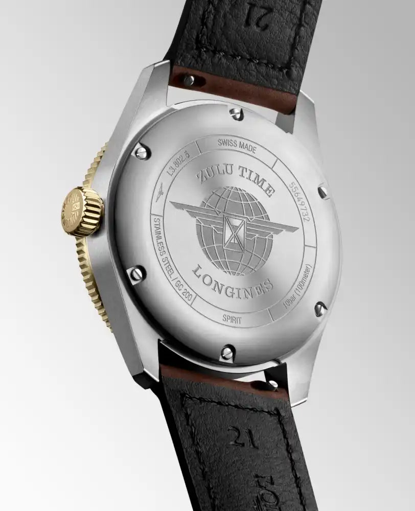 Longines Spirit Zulu Time 39 MM L3.802.5.53.2