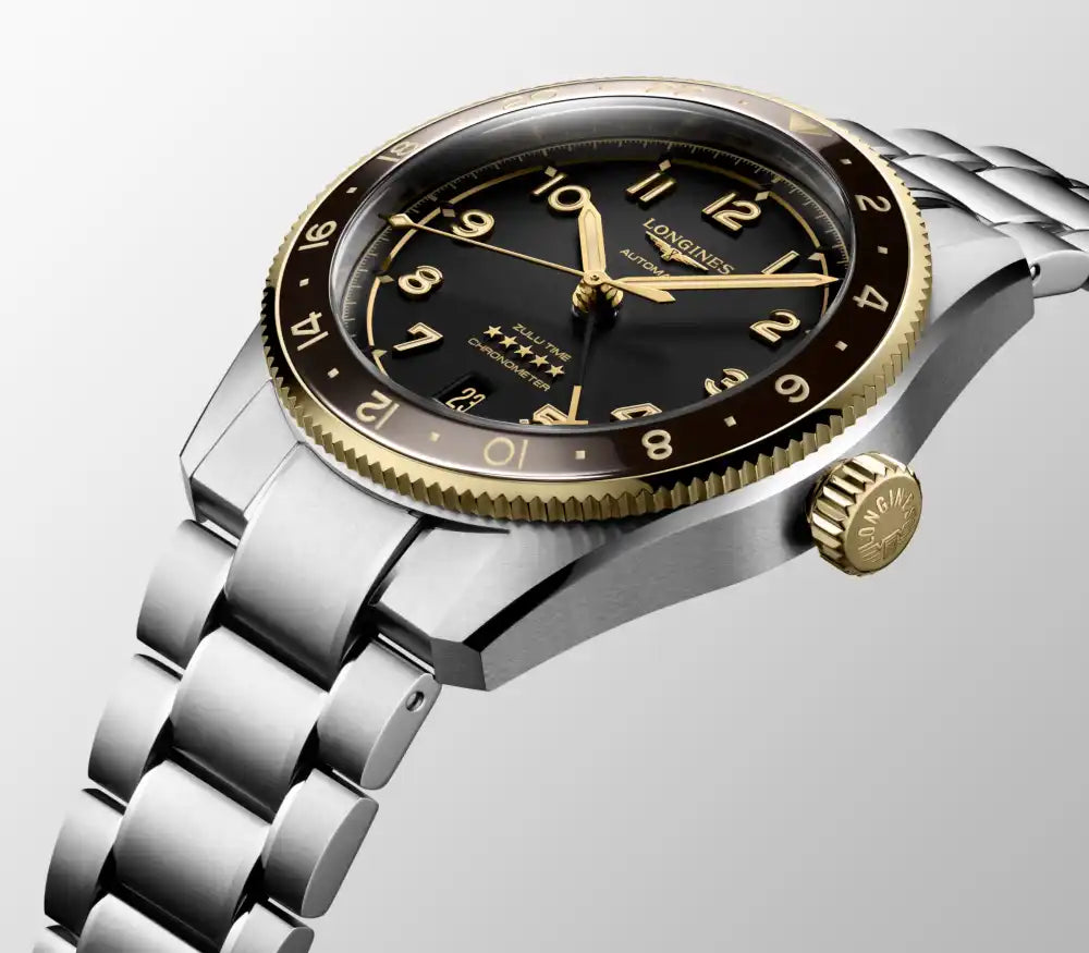 Longines Spirit Zulu Time 39 MM L3.802.5.53.6