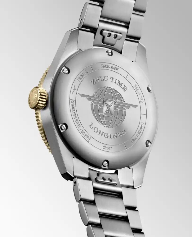 Longines Spirit Zulu Time 39 MM L3.802.5.53.6