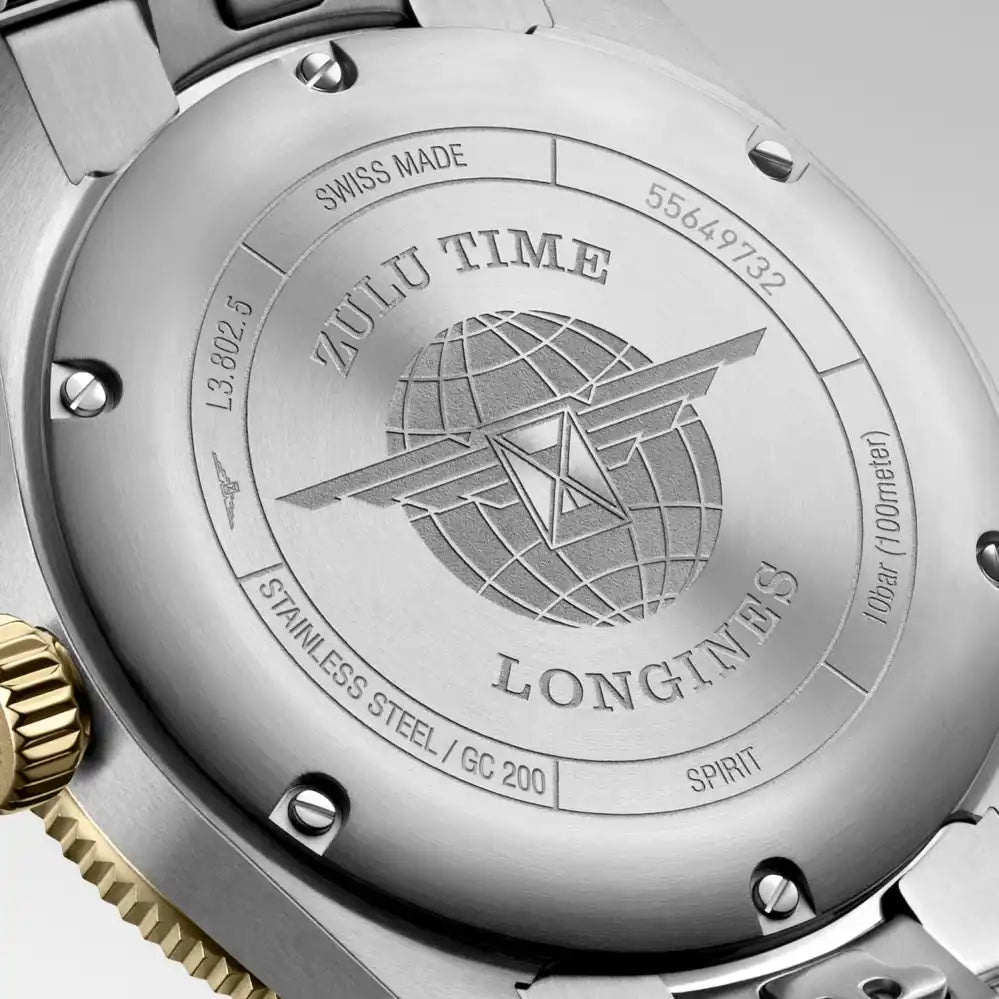 Longines Spirit Zulu Time 39 MM L3.802.5.53.6
