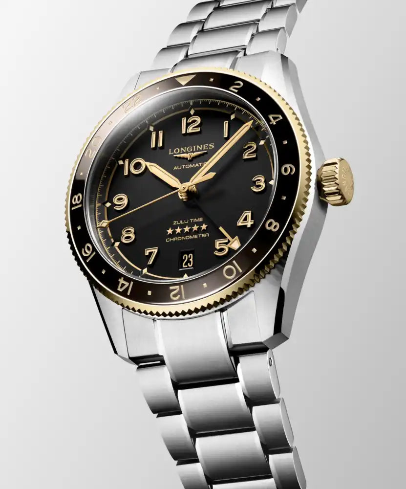 Longines Spirit Zulu Time 39 MM L3.802.5.53.6