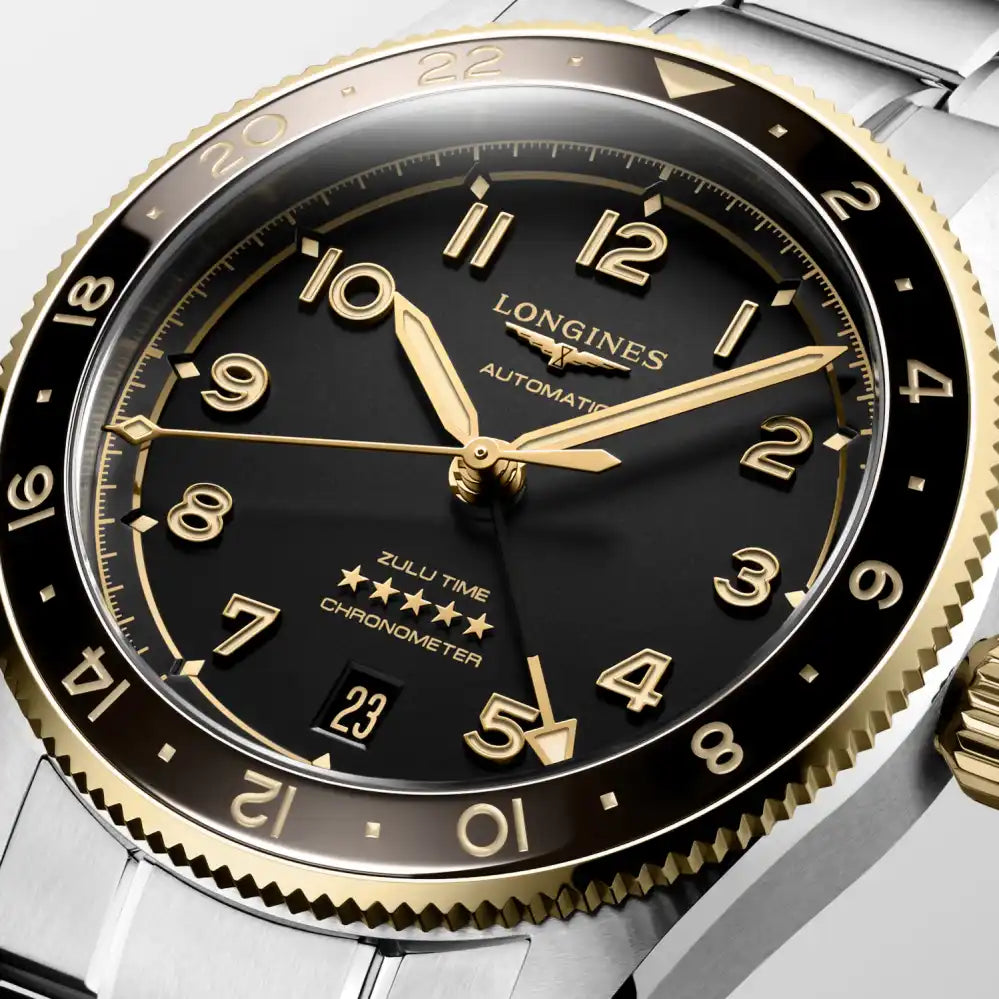 Longines Spirit Zulu Time 39 MM L3.802.5.53.6