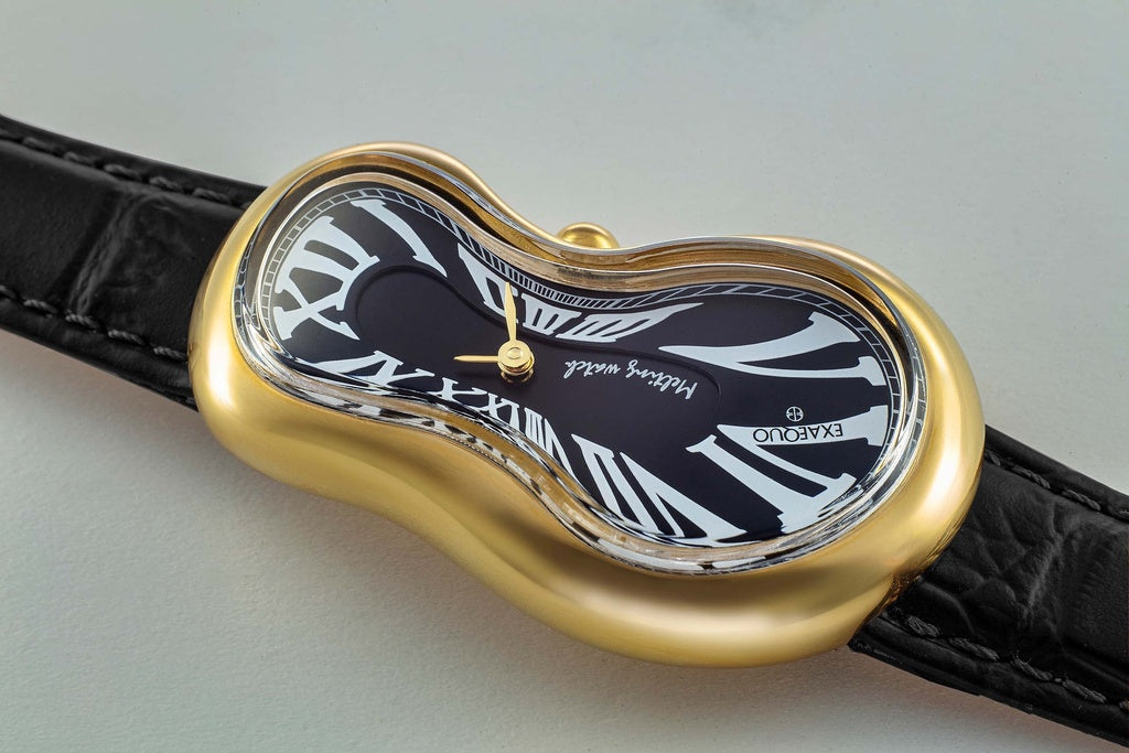 Exaequo Melting Gold Black Watch EX0002.0001