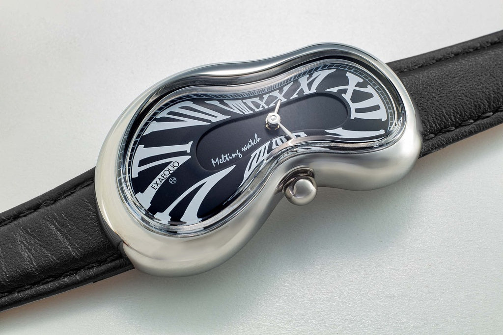 Exaequo Melting Silver Black Watch EX0001.0001
