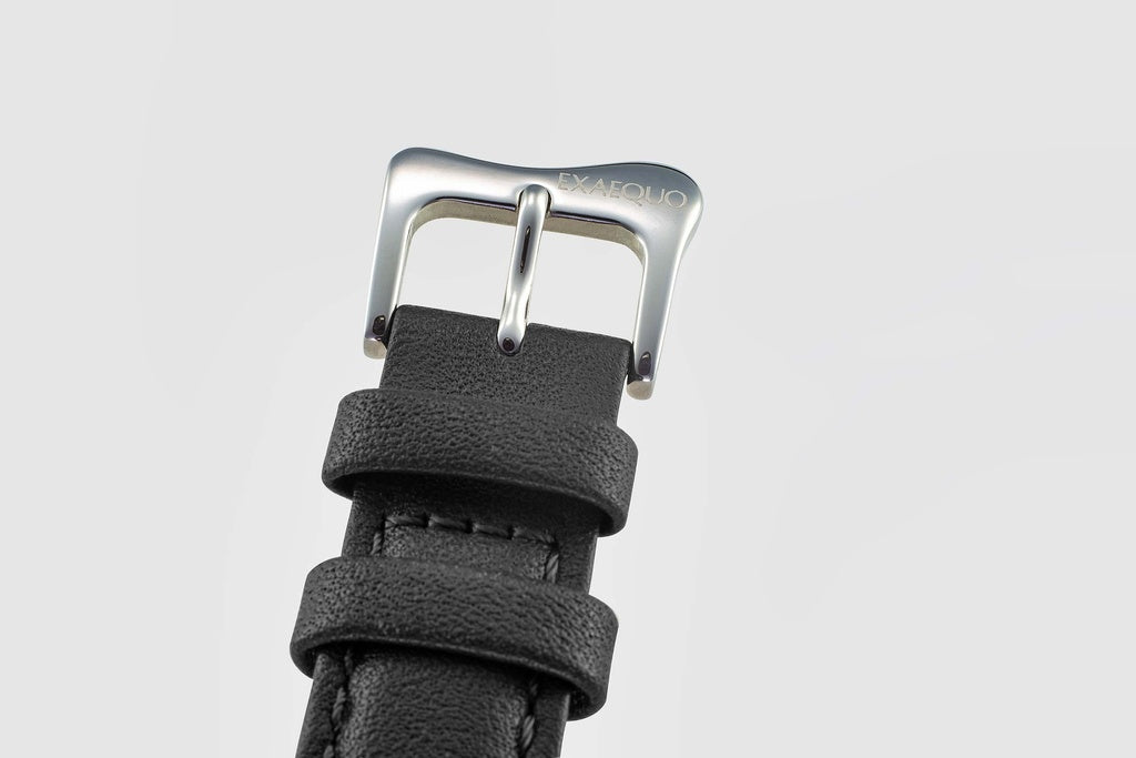 Exaequo Melting Silver Black Watch EX0001.0001