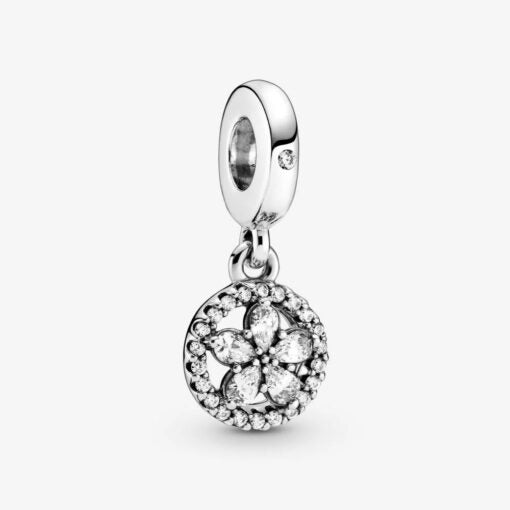 Pandora Christmas Mistletoe Pendant Charm 799229C01