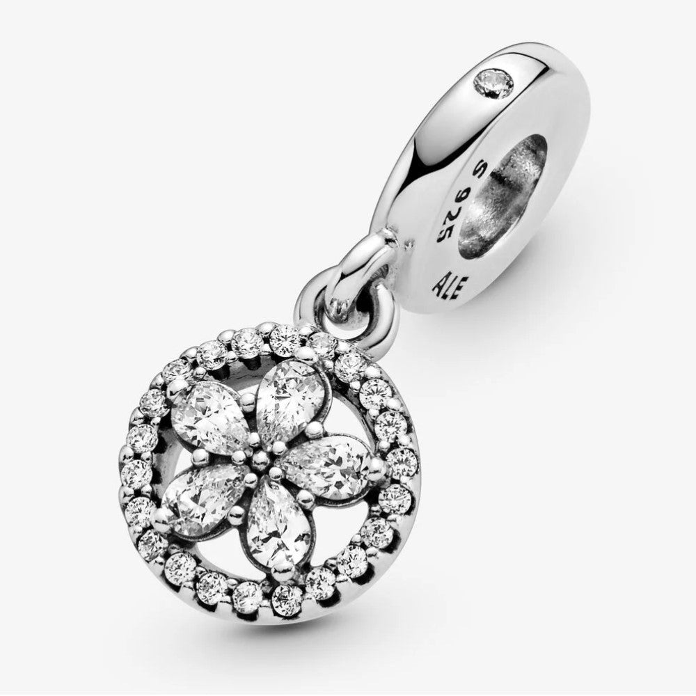 Pandora Christmas Mistletoe Pendant Charm 799229C01
