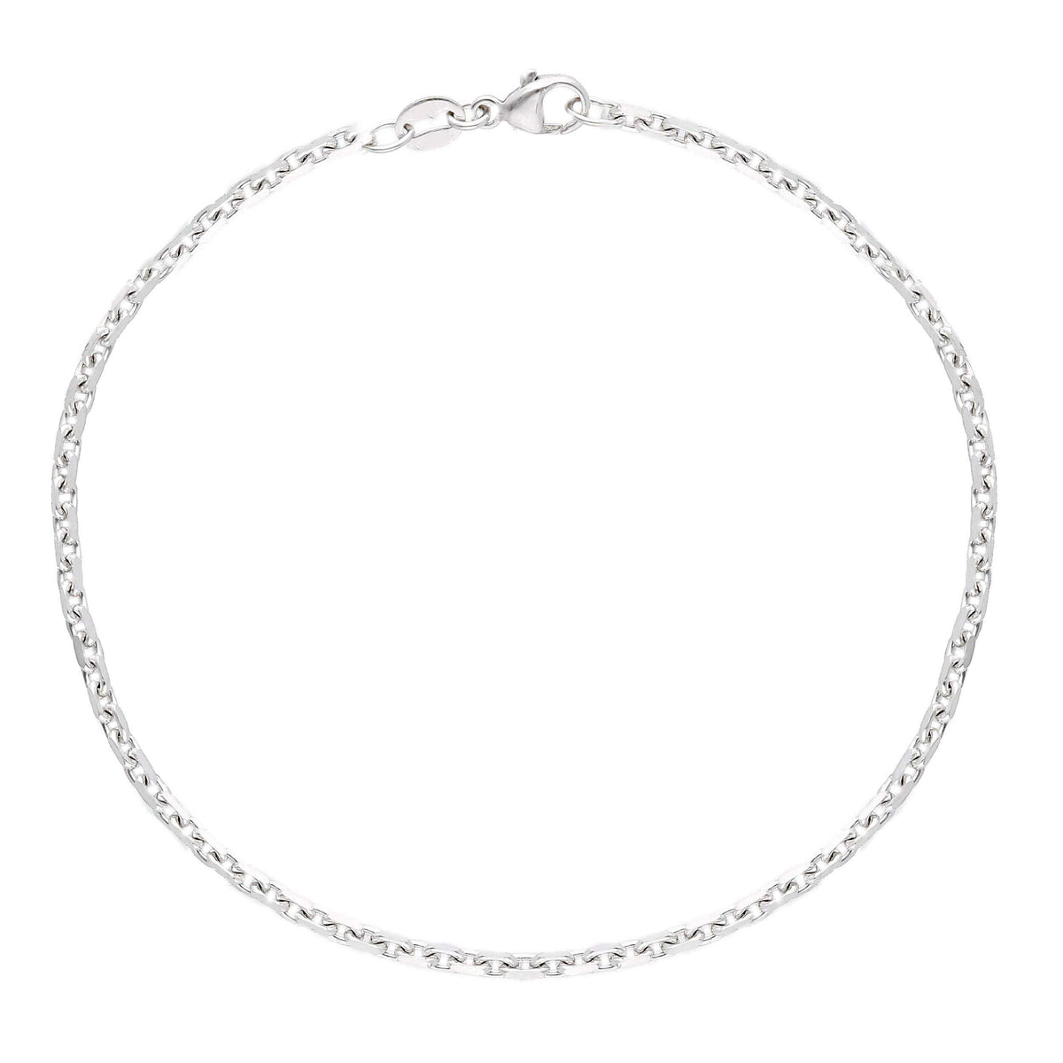 Bracciale Forzatina Platino Sezione MM 2,20