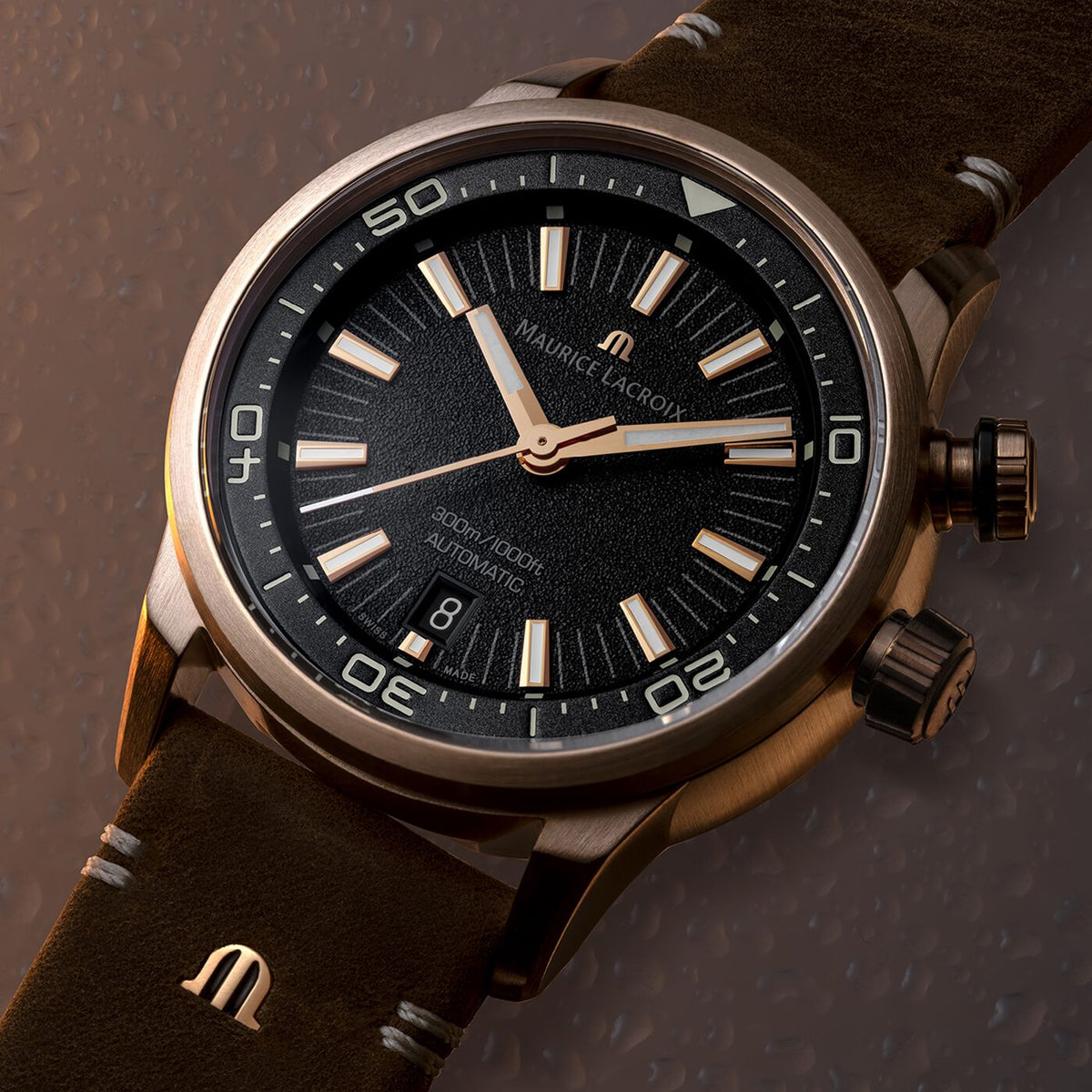 Maurice Lacroix Pontos S Diver Bronze 42mm PT6248-BRZ01-330-3